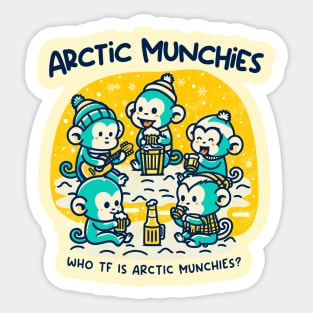 ARCTIC MUNCHIES Sticker